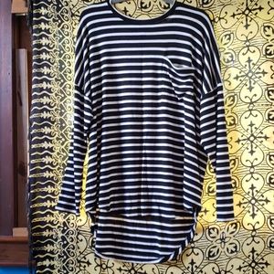 Long sleeve striped shirt